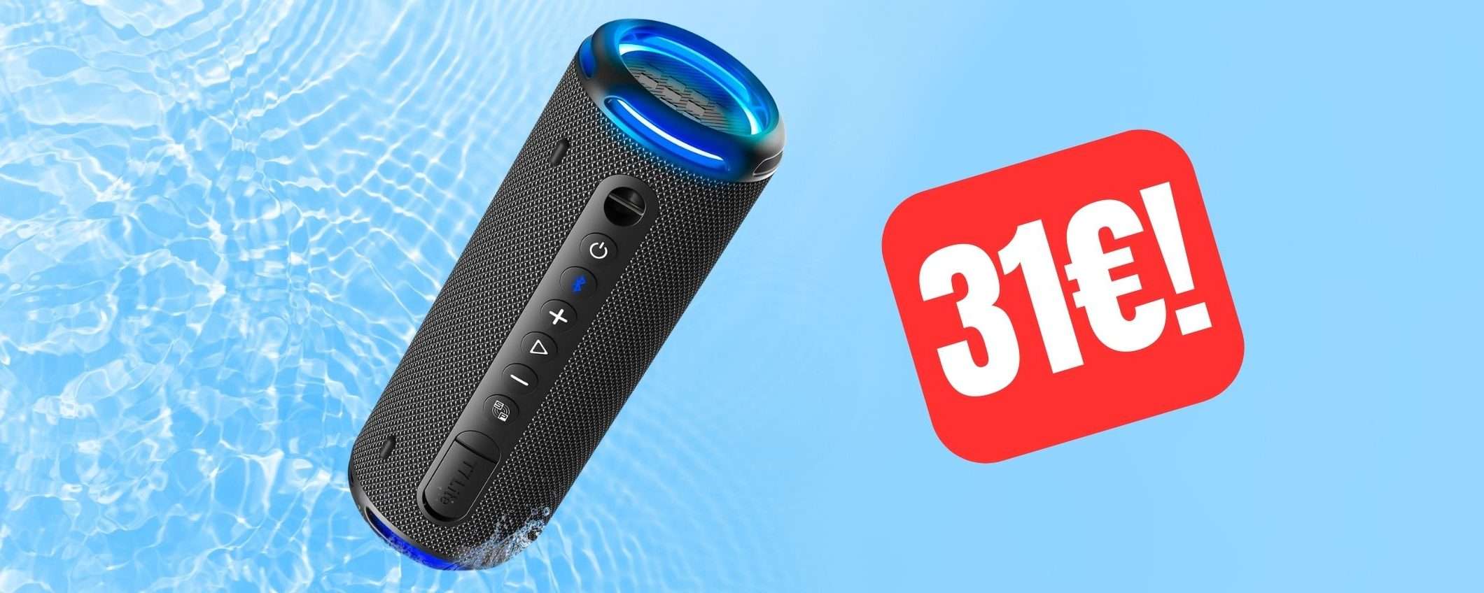 Cassa bluetooth portatile a prezzo WOW su Amazon Cassa bluetooth portatile a prezzo WOW su Amazon