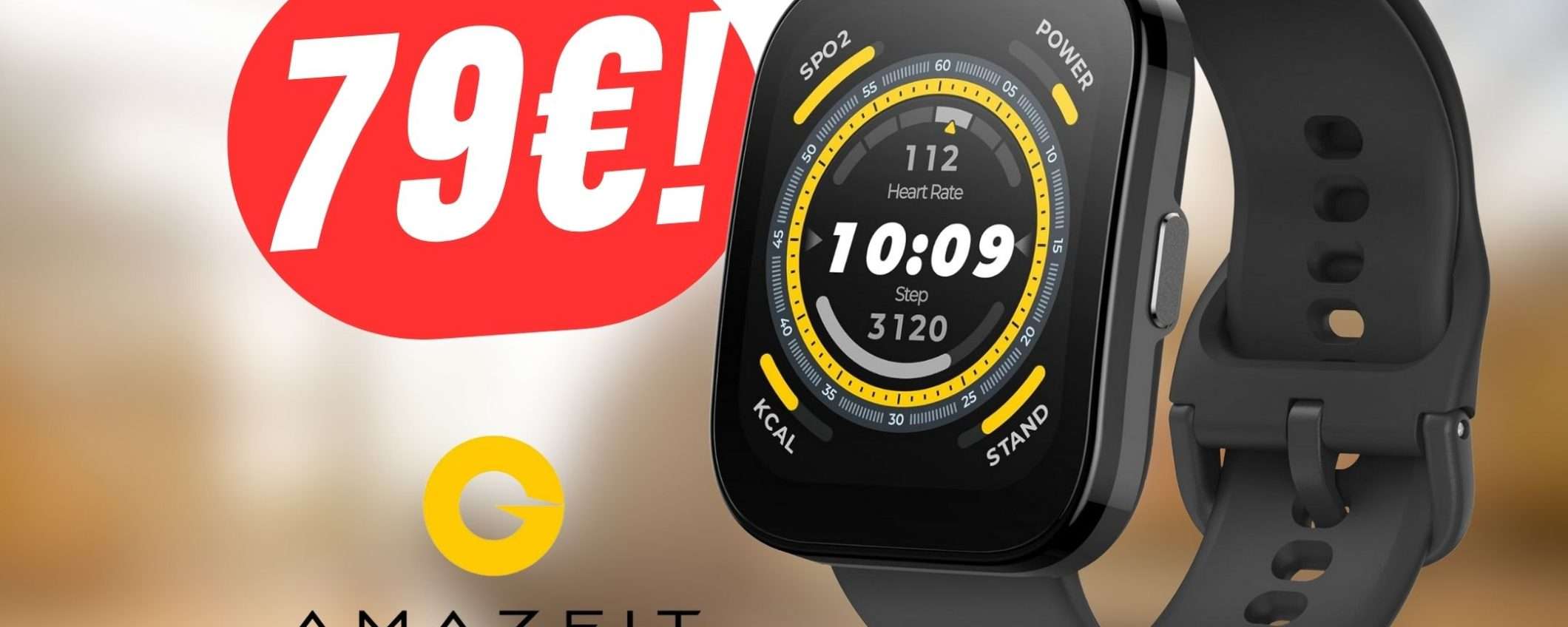 L'ottimo Smartwatch di Amazon CROLLA a soli 79€ L'ottimo Smartwatch di Amazon CROLLA a soli 79€