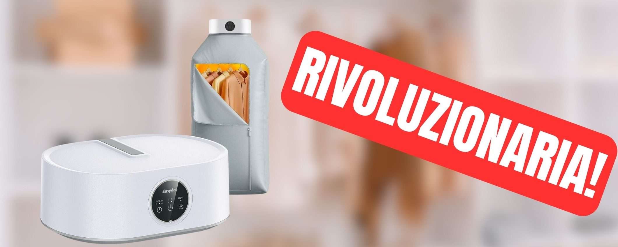 Asciugatrice pieghevole ed economica: la RIVOLUZIONE in offerta su Amazon Asciugatrice pieghevole ed economica: la RIVOLUZIONE in offerta su Amazon