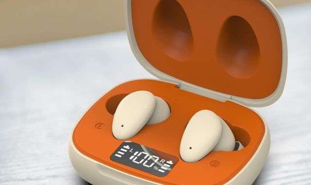 Auricolari wireless con display batteria