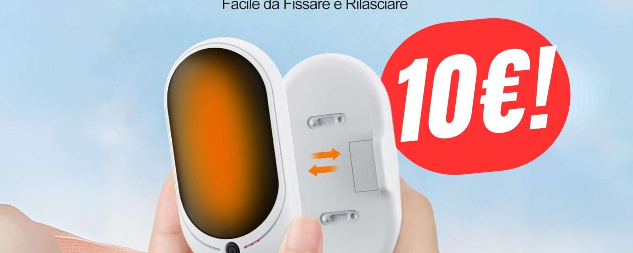 Il freddo sarà un brutto ricordo grazie agli Scaldamani Elettrici a soli 10€!