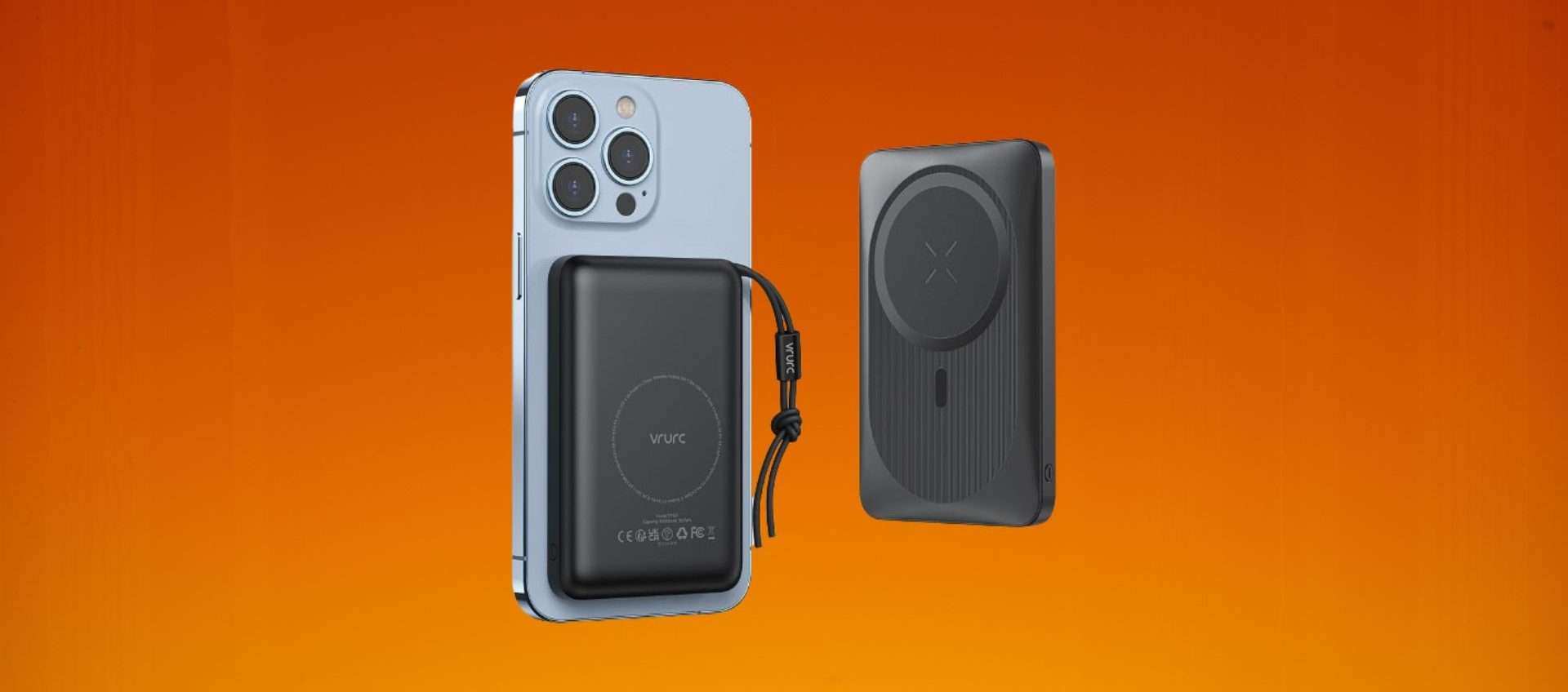 Batteria magnetica / Power Bank per iPhone in offerta: risparmi il 40% Batteria magnetica / Power Bank per iPhone in offerta: risparmi il 40%