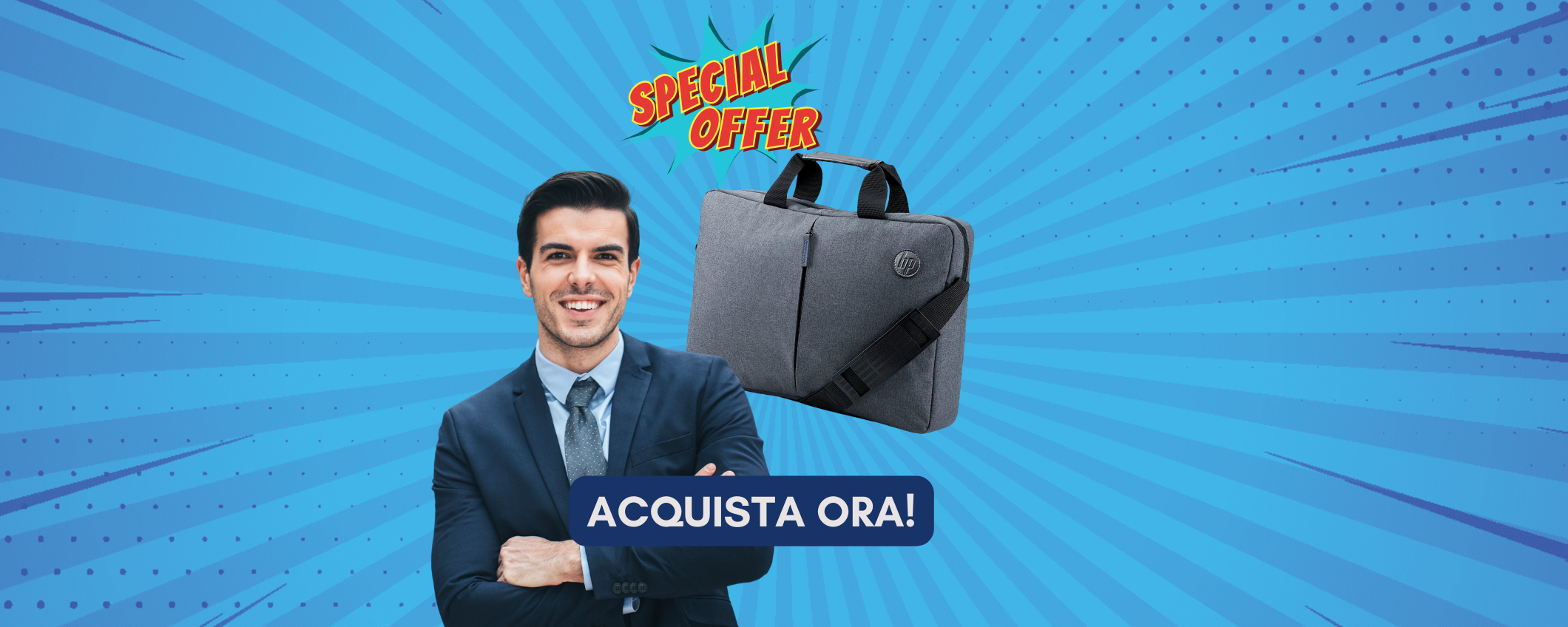 Borsa HP Essential per il tuo PC: sconto IMPERDIBILE del 35%! Borsa HP Essential per il tuo PC: sconto IMPERDIBILE del 35%!