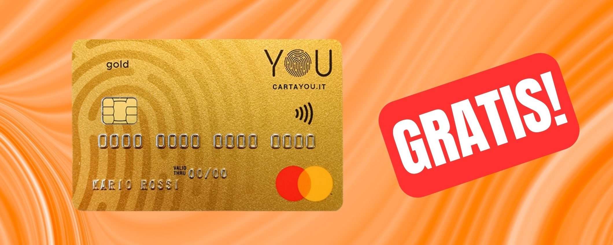 Carta di credito GRATIS senza cambiare banca: la richiedi in 2 minuti Carta di credito GRATIS senza cambiare banca: la richiedi in 2 minuti