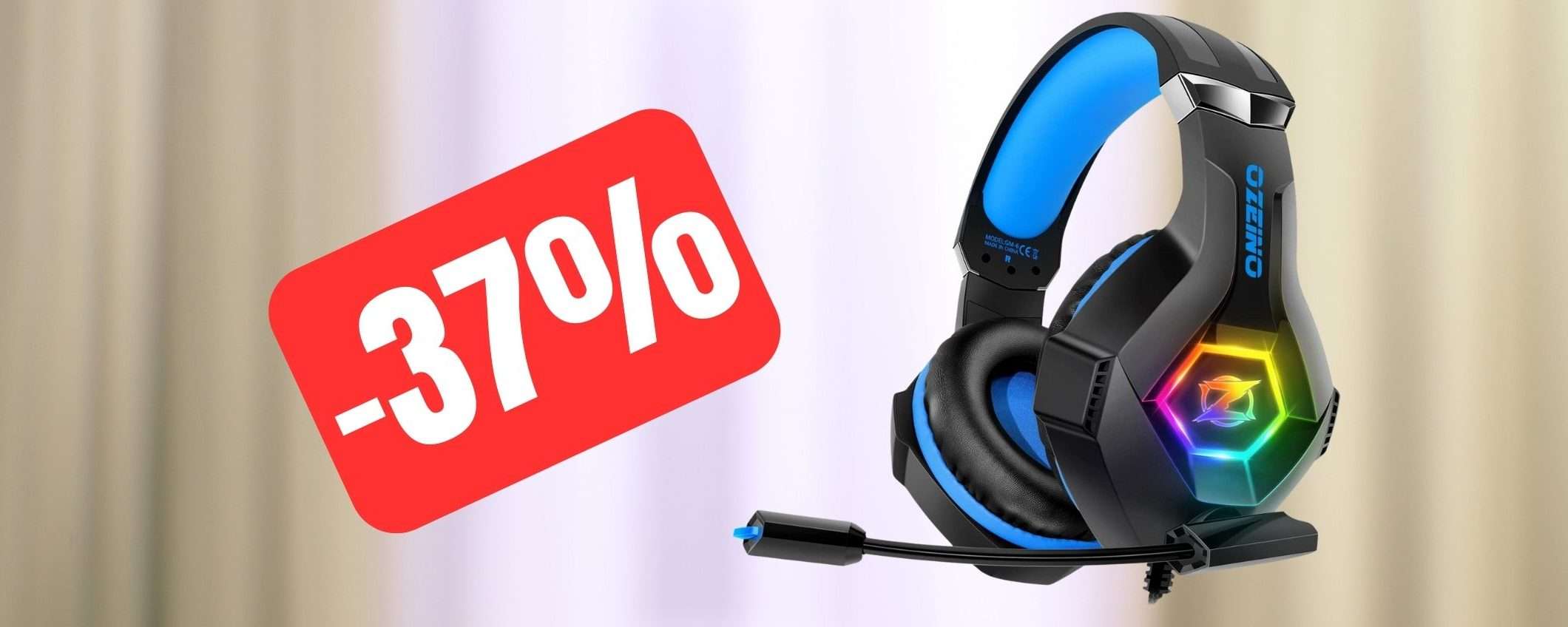 Cuffie da gaming economiche e multipiattaforma: SUPER PREZZO Amazon (-37%) Cuffie da gaming economiche e multipiattaforma: SUPER PREZZO Amazon (-37%)
