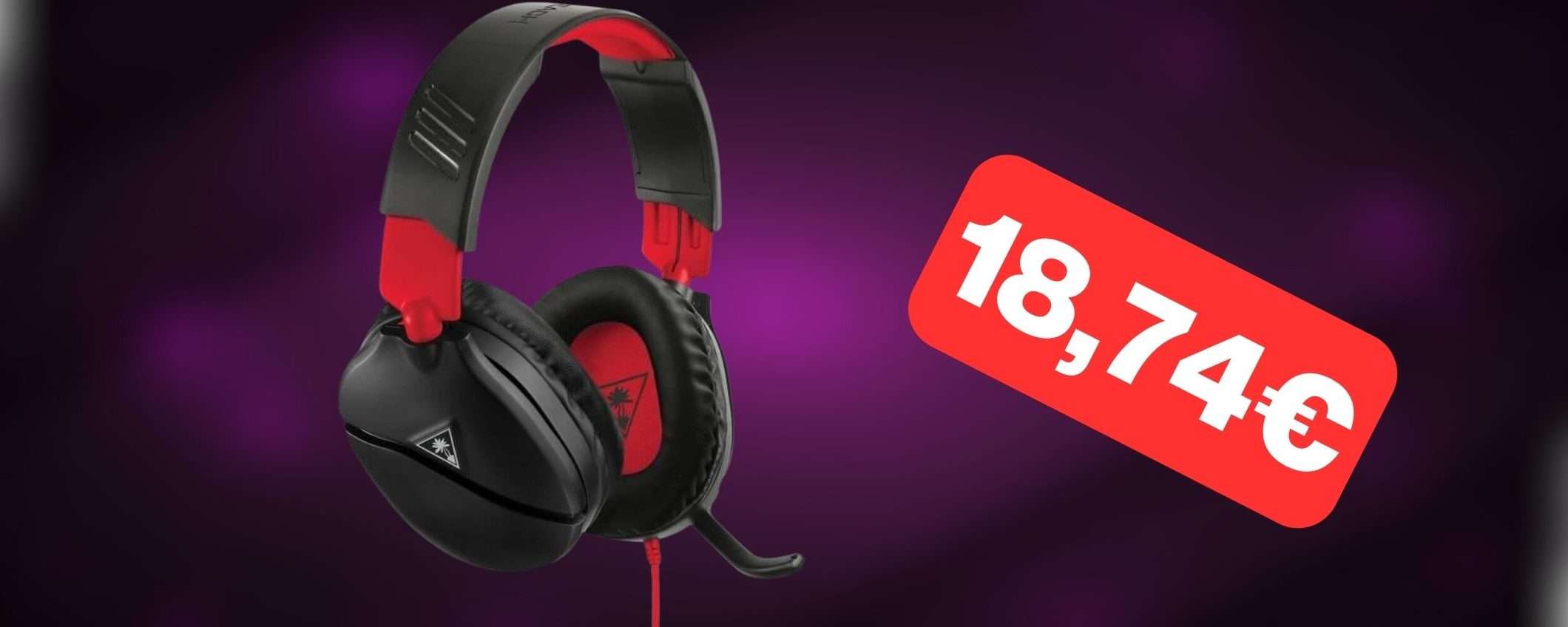 Cuffie Turtle Beach da gaming a 18,74€: SUPER AFFARE su Amazon Cuffie Turtle Beach da gaming a 18,74€: SUPER AFFARE su Amazon