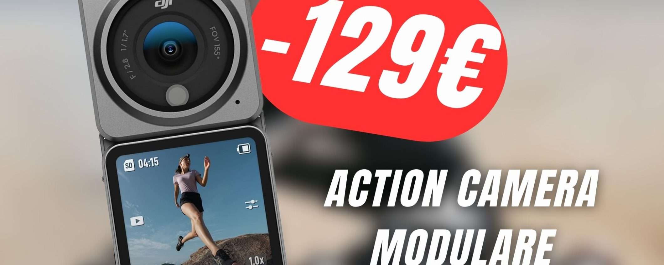 Questa Action Camera è COSTRUIBILE MAGNETICAMENTE! (e scontata!) Questa Action Camera è COSTRUIBILE MAGNETICAMENTE! (e scontata!)