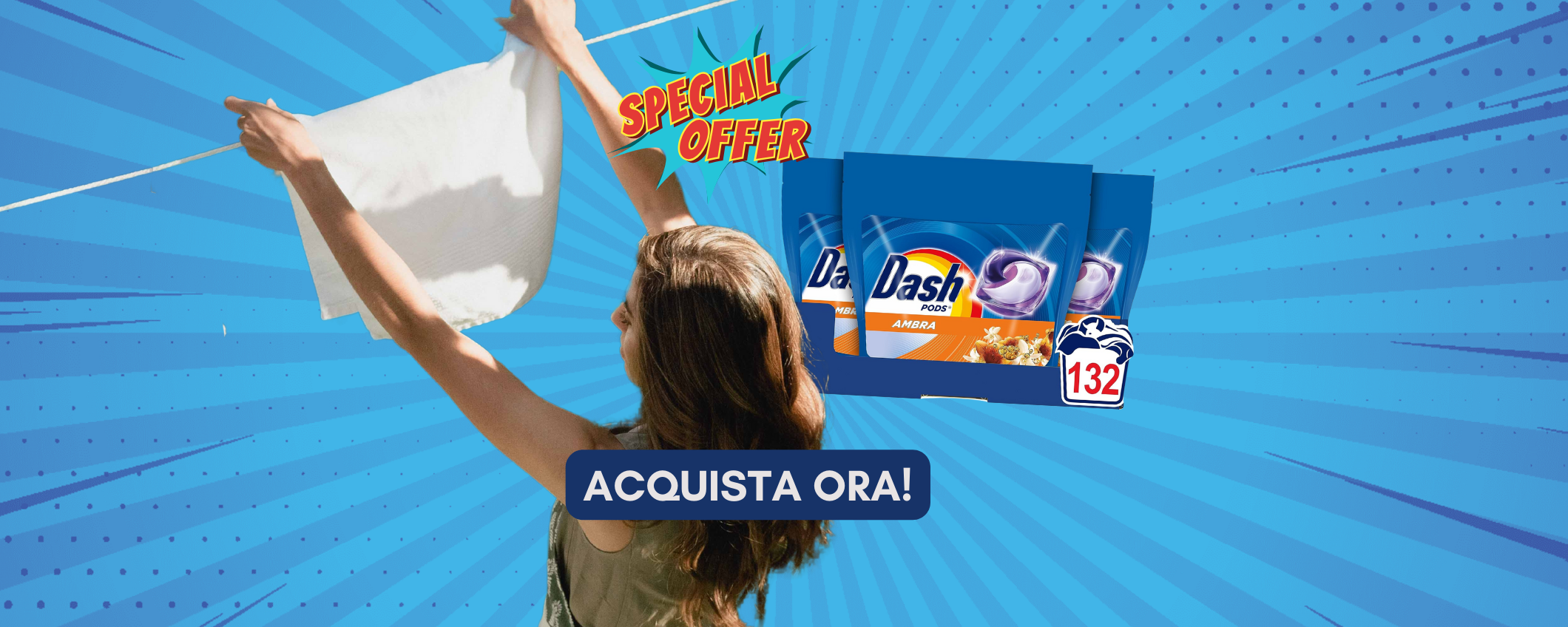 Rubrica del RISPARMIO: 132 Dash Pods scontate del 42%! Rubrica del RISPARMIO: 132 Dash Pods scontate del 42%!