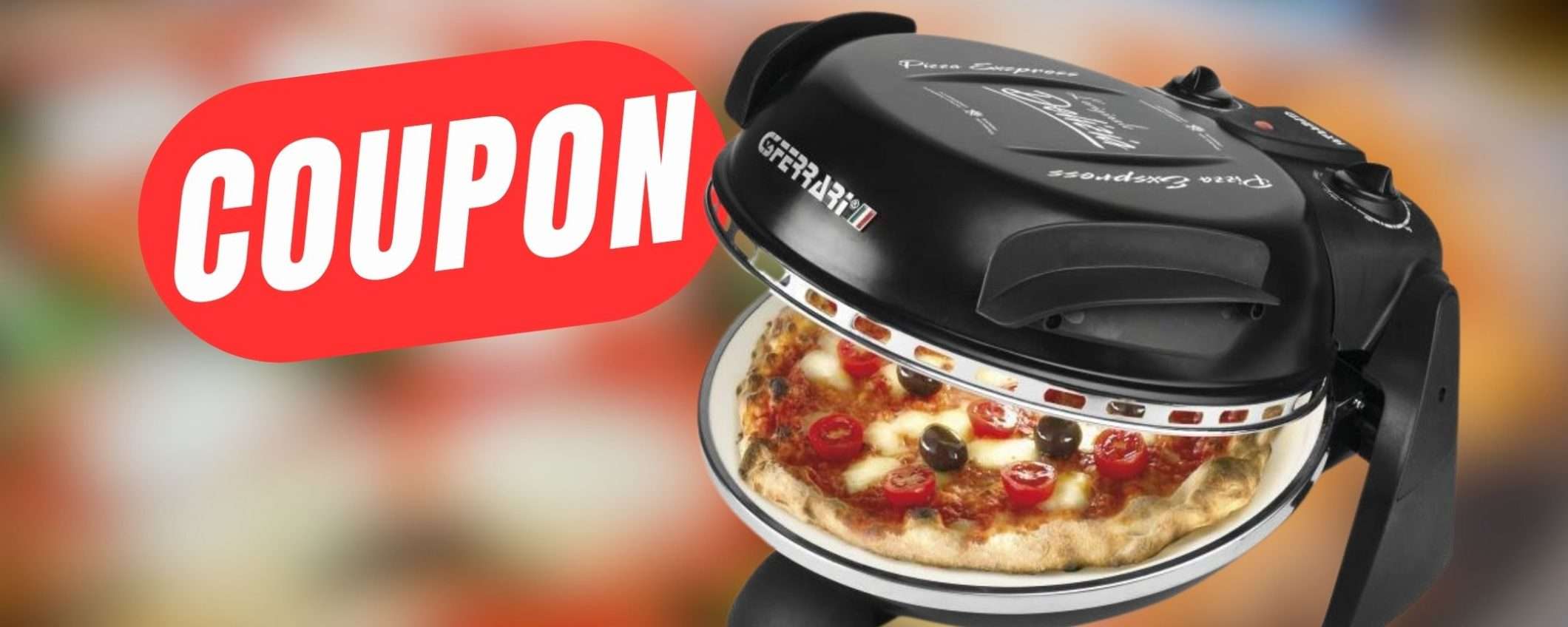 Con il COUPON pagherai pochissimo questo Forno per la Pizza! Con il COUPON pagherai pochissimo questo Forno per la Pizza!