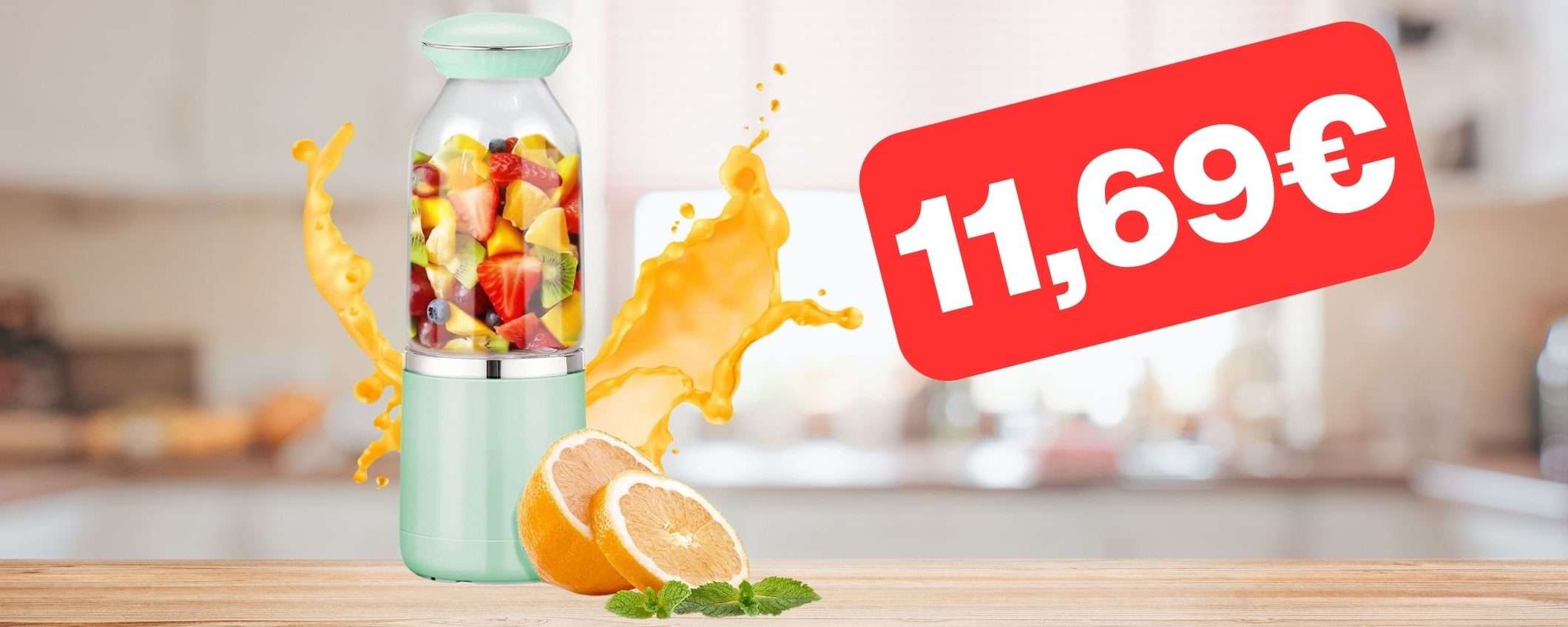 Questo frullatore portatile a PREZZO STRACCIATO su Amazon è da AVERE Questo frullatore portatile a PREZZO STRACCIATO su Amazon è da AVERE