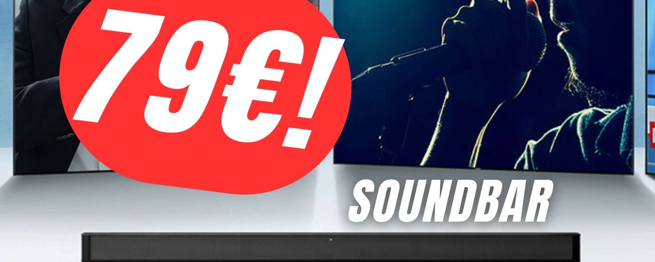 Con questa Soundbar porterai il Cinema a casa tua! Con questa Soundbar porterai il Cinema a casa tua!