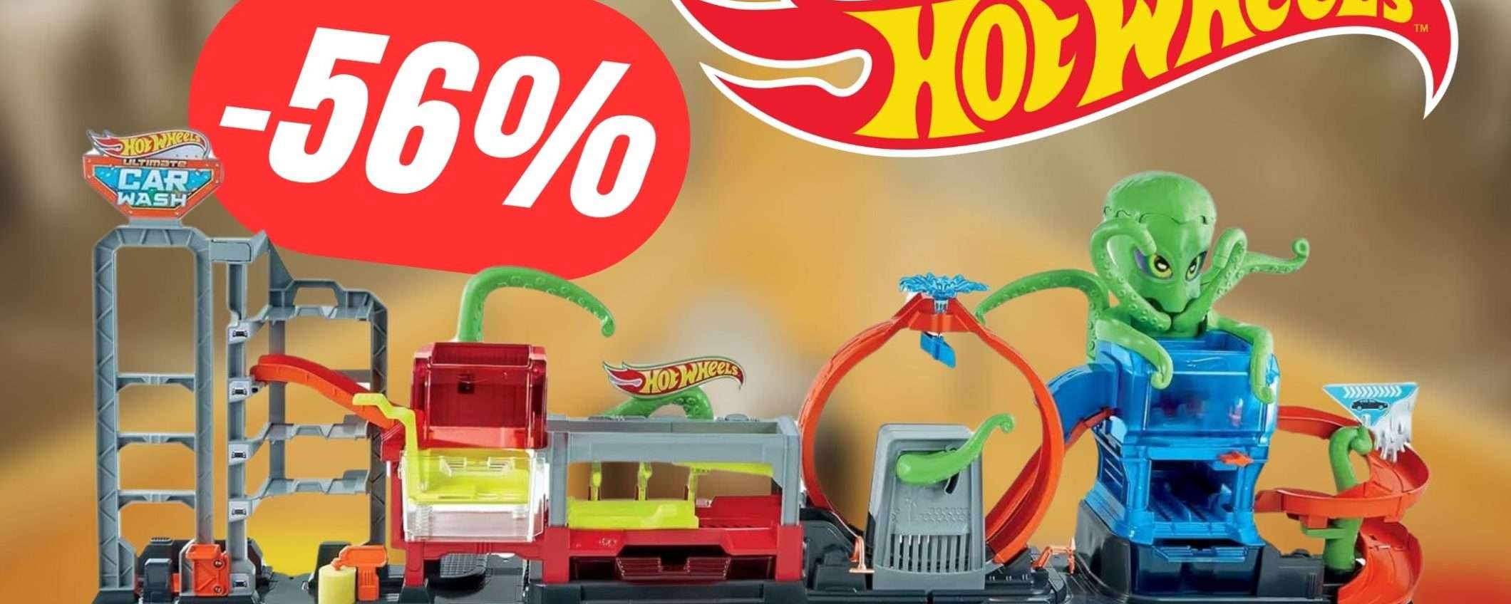 L'Enorme pista Hot Wheels CROLLA al -56%! L'Enorme pista Hot Wheels CROLLA al -56%!