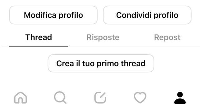 Come modificare il profilo personale di Threads