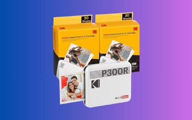 KODAK Mini 3 Retro: MEGA sconto del 30% su