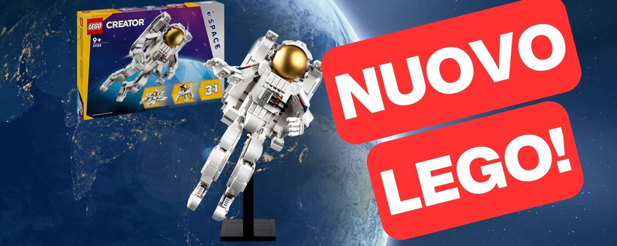 Nuovi LEGO 2024: il set Astronauta è su Amazon in pronta consegna Nuovi LEGO 2024: il set Astronauta è su Amazon in pronta consegna