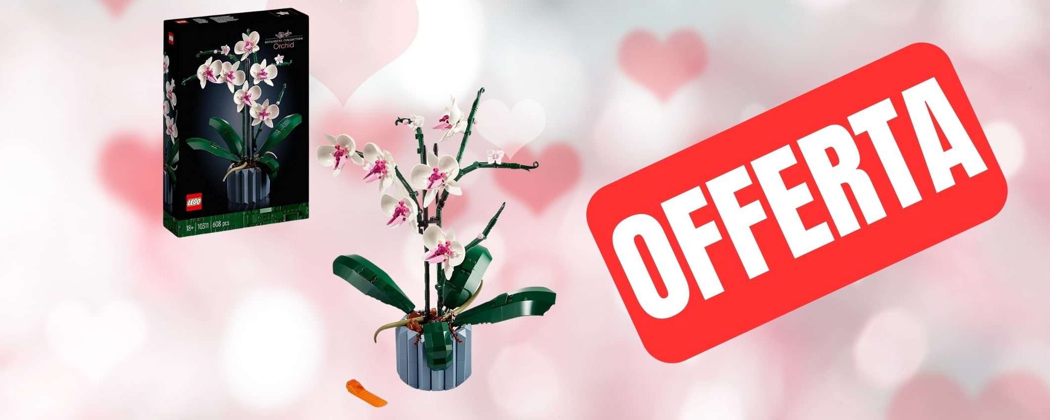 LEGO Orchidea in OFFERTA: il regalo di San Valentino perfetto LEGO Orchidea in OFFERTA: il regalo di San Valentino perfetto