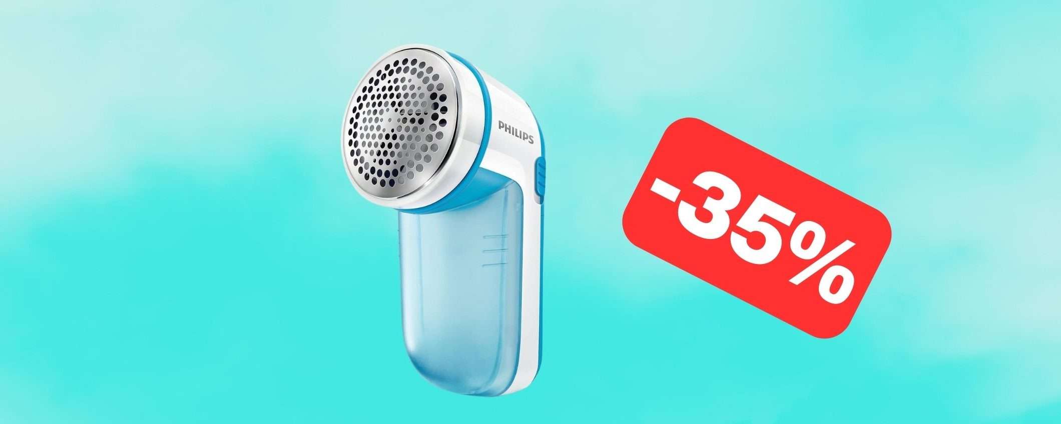 Levapelucchi Philips in SUPER OFFERTA: i vestiti tornano come nuovi Levapelucchi Philips in SUPER OFFERTA: i vestiti tornano come nuovi