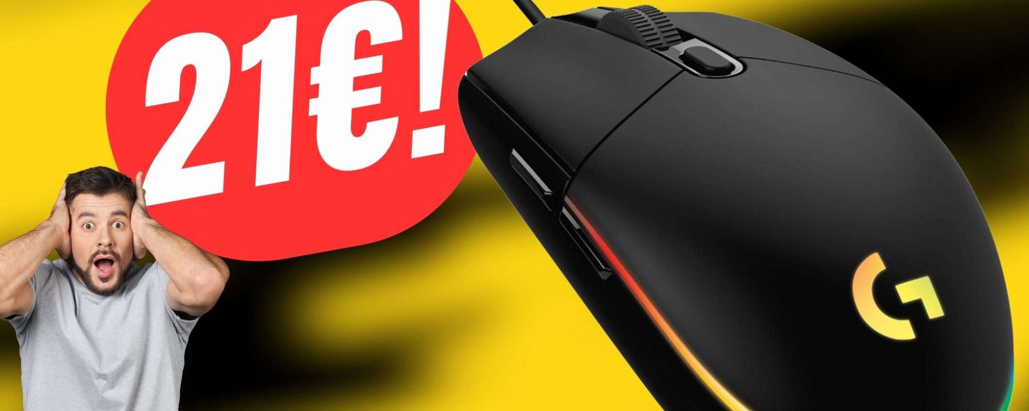 PREZZO FOLLE per il Mouse Logitech dei tuoi sogni (21€!) PREZZO FOLLE per il Mouse Logitech dei tuoi sogni (21€!)