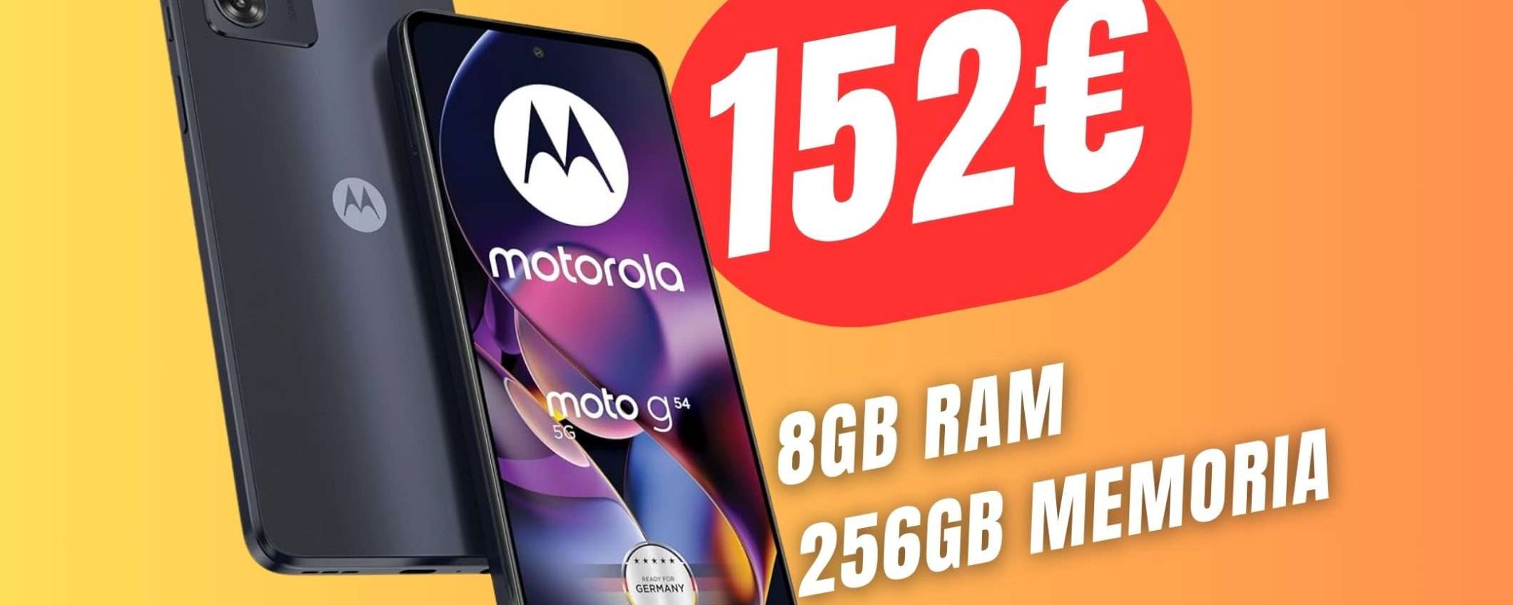 PREZZO PAZZESCO per lo Smartphone Motorola con 256GB di memoria e 8GB di RAM! PREZZO PAZZESCO per lo Smartphone Motorola con 256GB di memoria e 8GB di RAM!