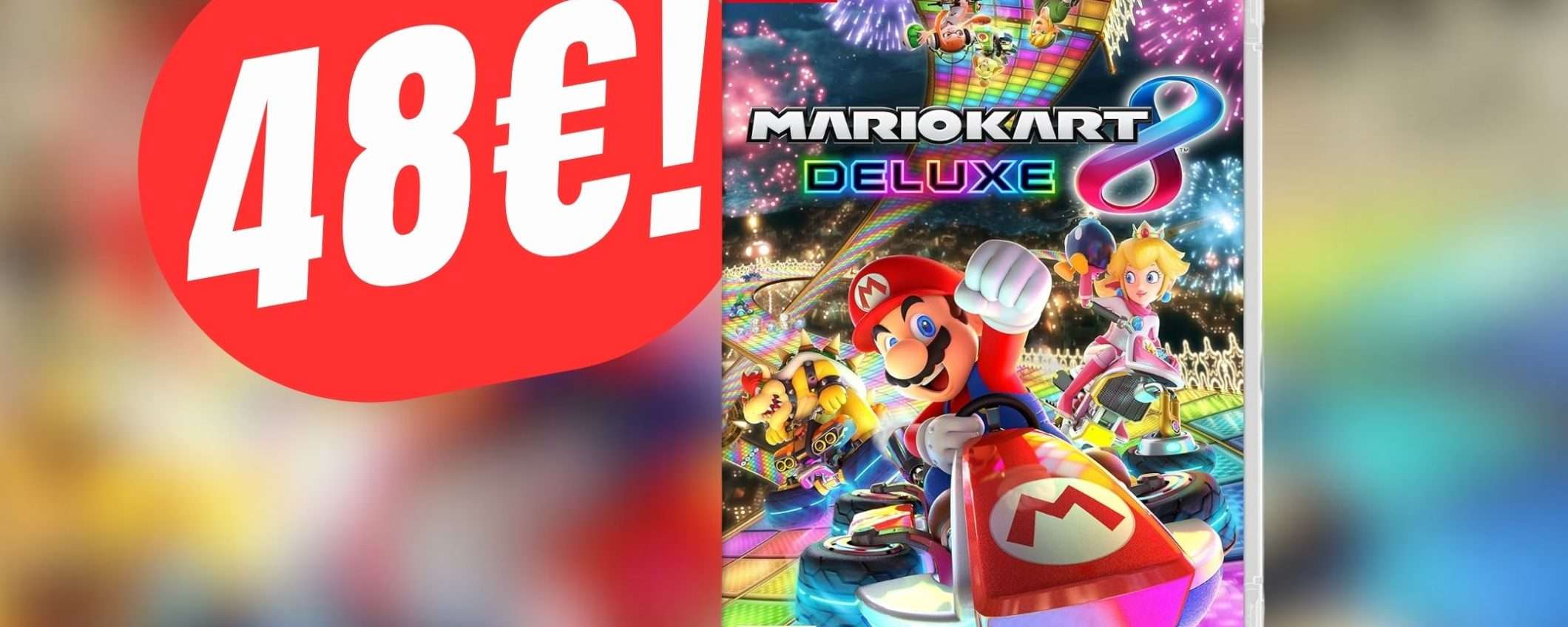Mario Kart 8 Deluxe per Nintendo Switch CROLLA di prezzo! Mario Kart 8 Deluxe per Nintendo Switch CROLLA di prezzo!
