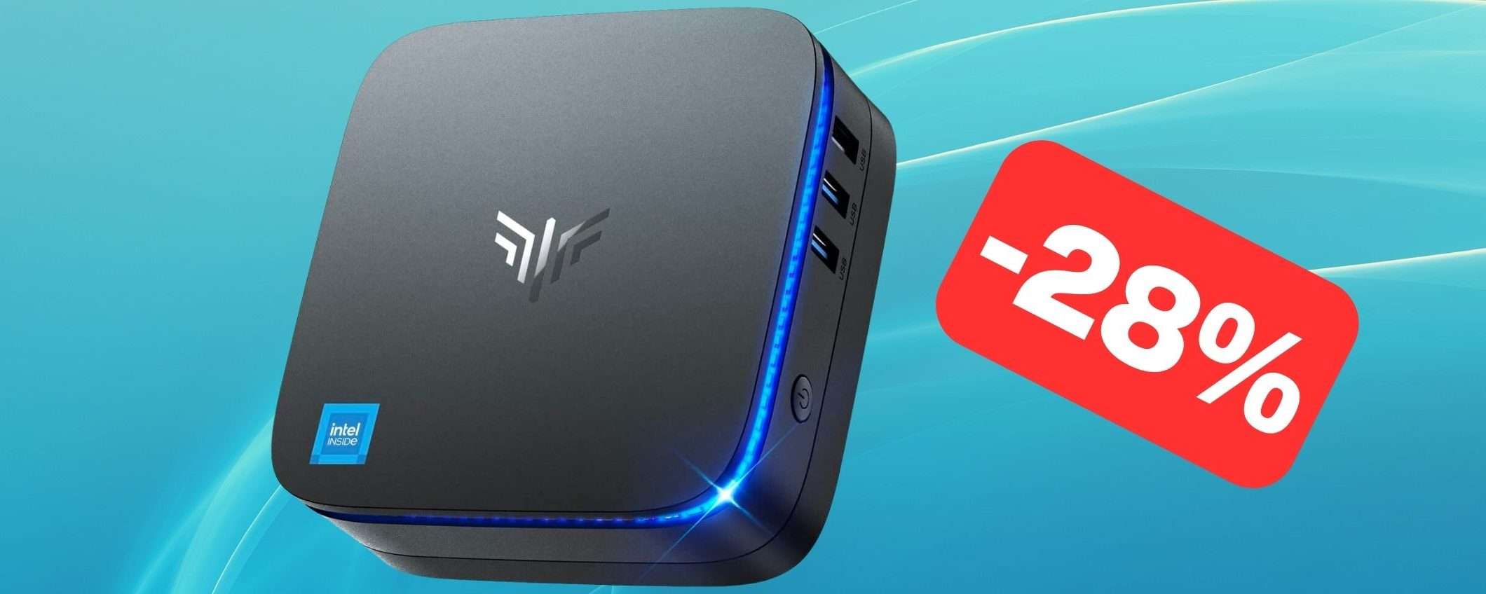 Questo potente Mini PC con 16GB di RAM e SSD da 512GB è tuo ad un prezzo WOW su Amazon Questo potente Mini PC con 16GB di RAM e SSD da 512GB è tuo ad un prezzo WOW su Amazon