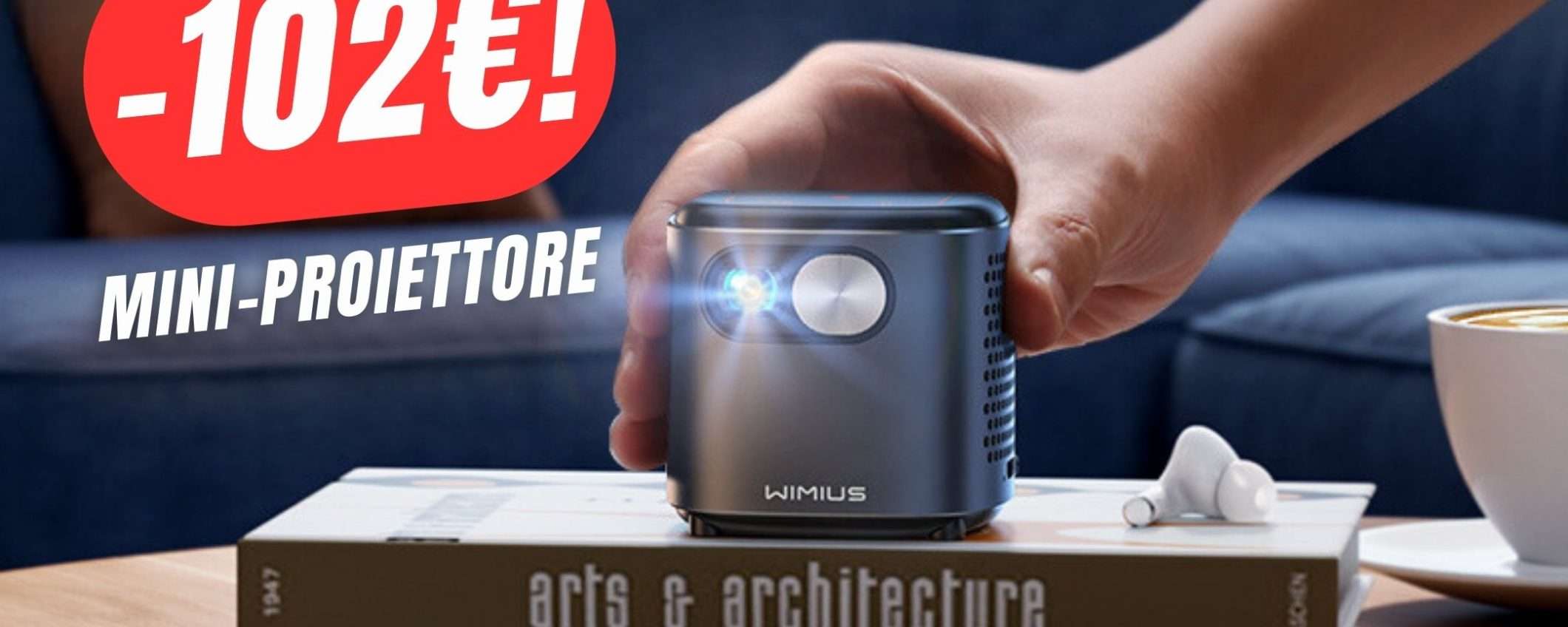 SCONTO+COUPON per il Mini Proiettore Portatile! SCONTO+COUPON per il Mini Proiettore Portatile!