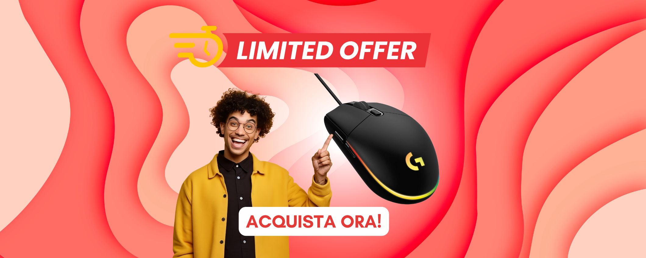 Mouse Logitech G203, perfetto per giocare, a soli 20€ Mouse Logitech G203, perfetto per giocare, a soli 20€