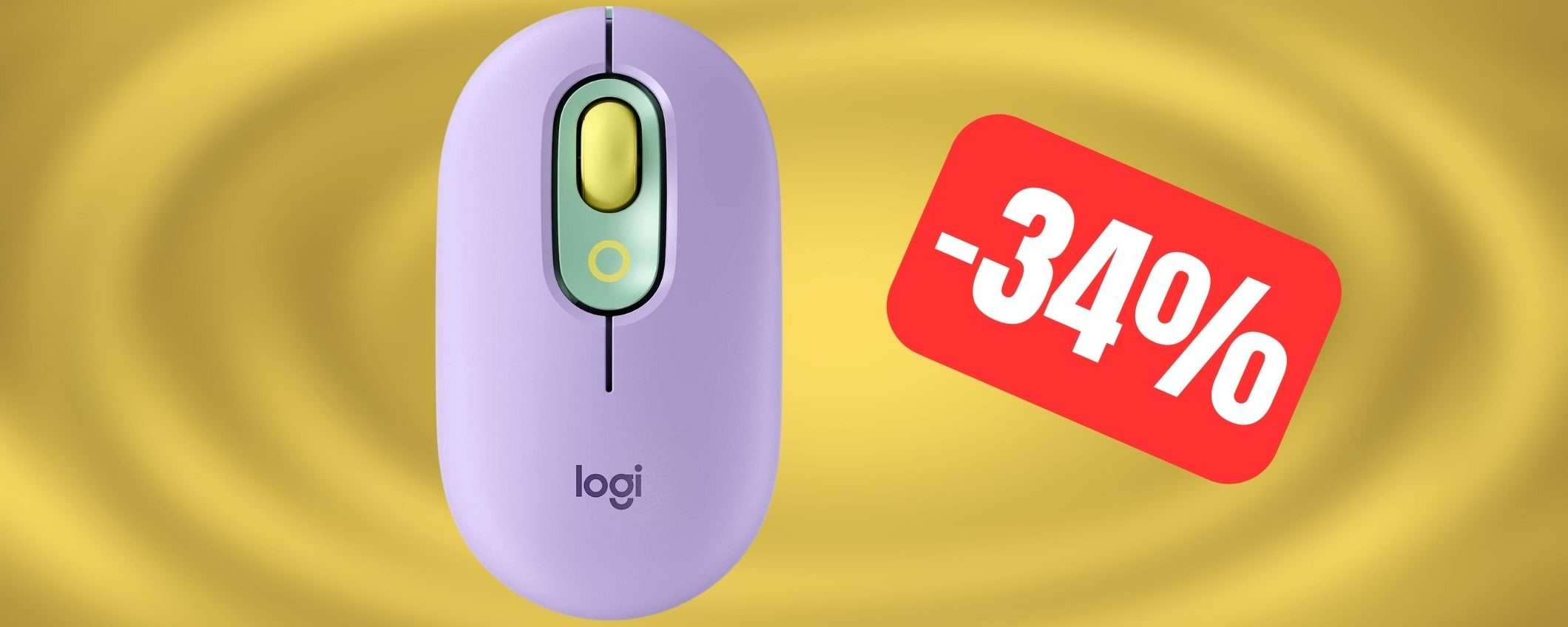 Mouse Logitech POP Wireless in MEGA SCONTO su Amazon Mouse Logitech POP Wireless in MEGA SCONTO su Amazon