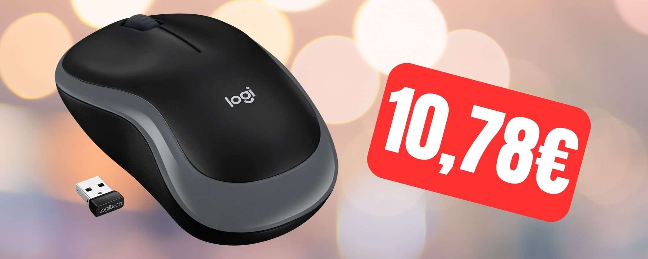 Mouse Logitech Wireless: piccolo e portatile, a soli 10 euro su Amazon Mouse Logitech Wireless: piccolo e portatile, a soli 10 euro su Amazon