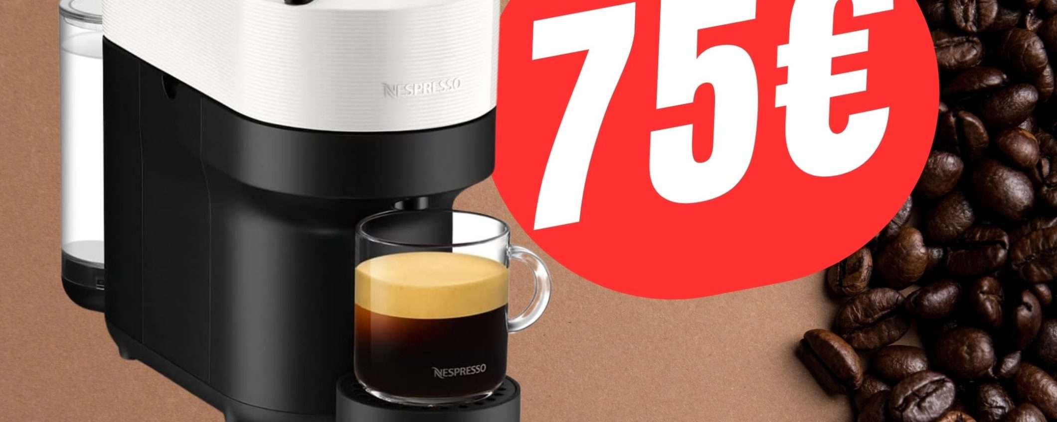 L'ottima Macchina da Caffè Nespresso CROLLA di prezzo! L'ottima Macchina da Caffè Nespresso CROLLA di prezzo!