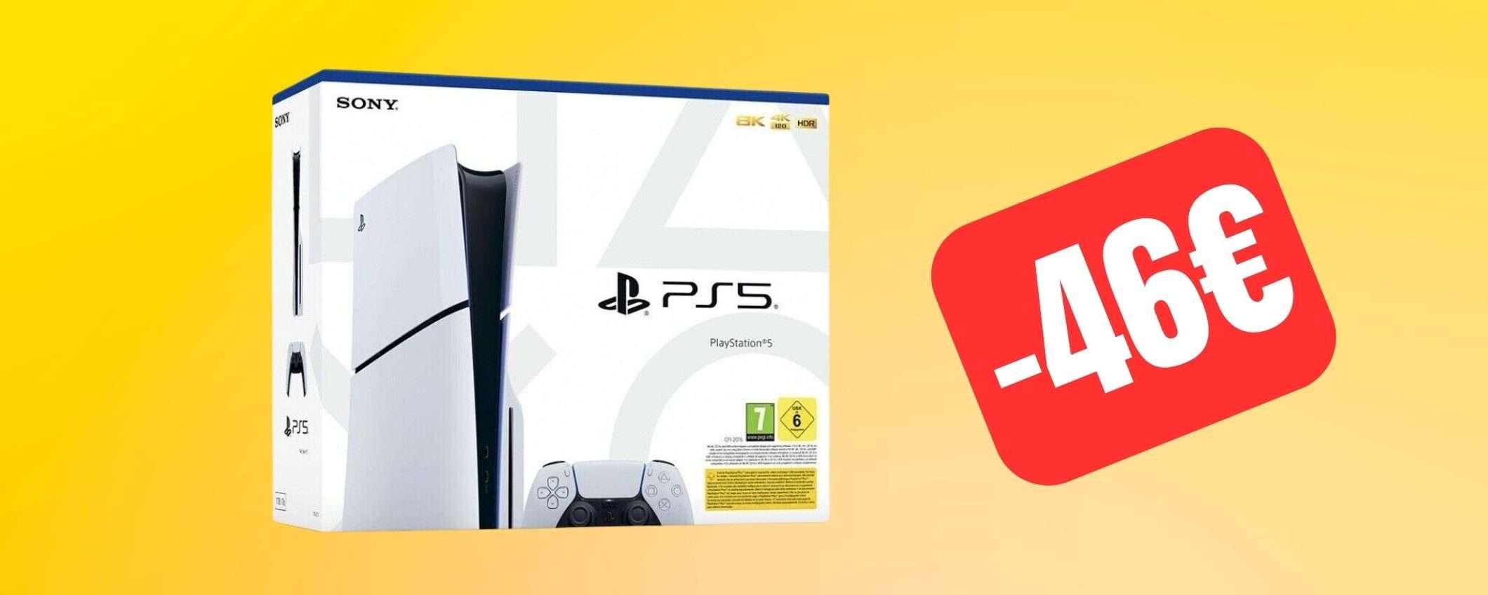La nuova PlayStation 5 Slim torna in OFFERTA su eBay La nuova PlayStation 5 Slim torna in OFFERTA su eBay