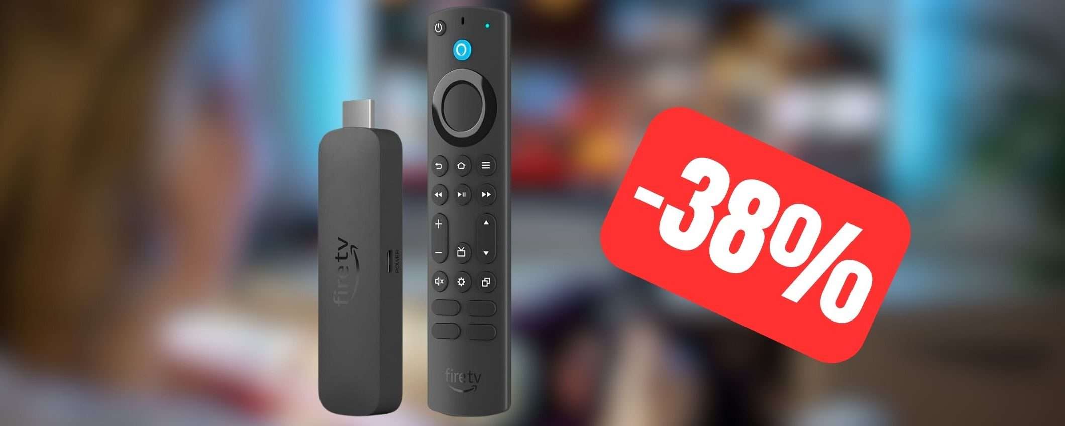 Fire TV Stick 4K Max è in SUPER SCONTO su Amazon (-38%) Fire TV Stick 4K Max è in SUPER SCONTO su Amazon (-38%)