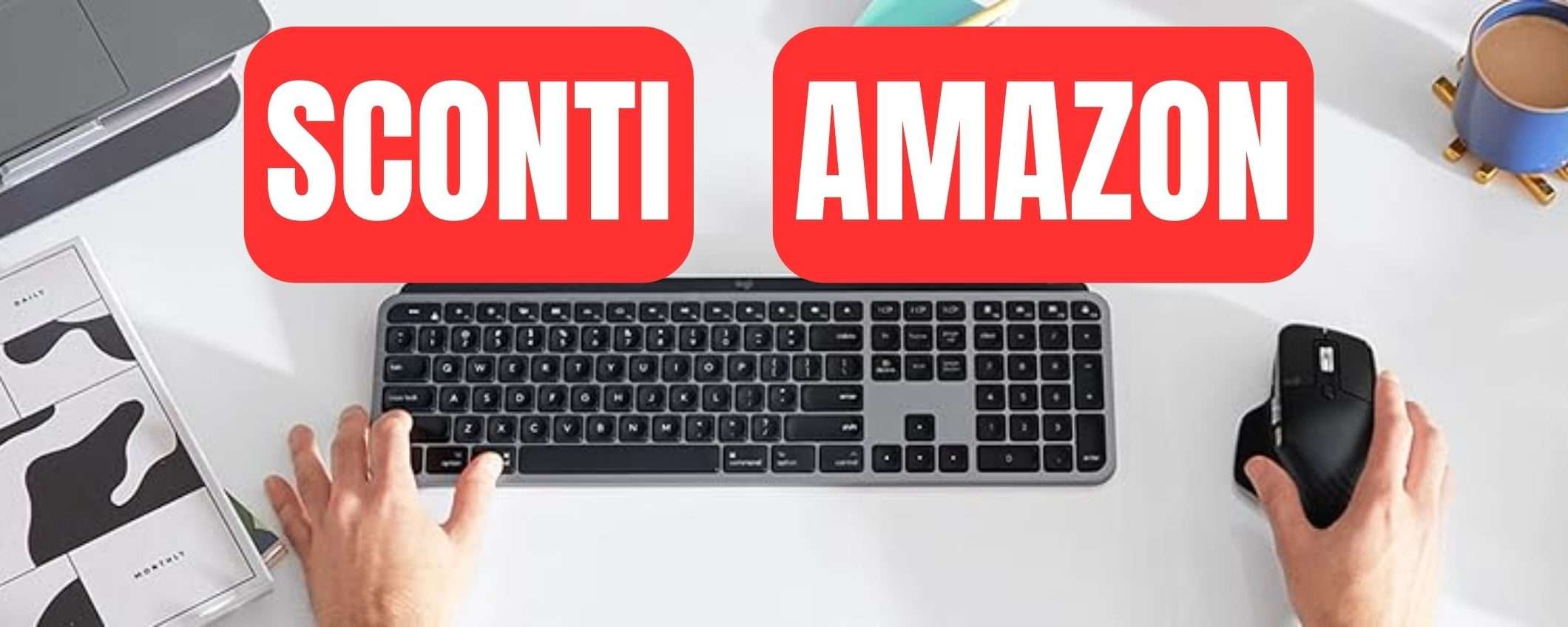 Festa Logitech su Amazon: tantissimi prodotti in OFFERTA Festa Logitech su Amazon: tantissimi prodotti in OFFERTA
