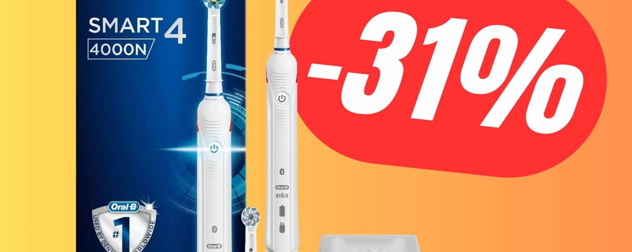 Lo Spazzolino Elettrico Oral-B CROLLA di PREZZO! (-31%) Lo Spazzolino Elettrico Oral-B CROLLA di PREZZO! (-31%)