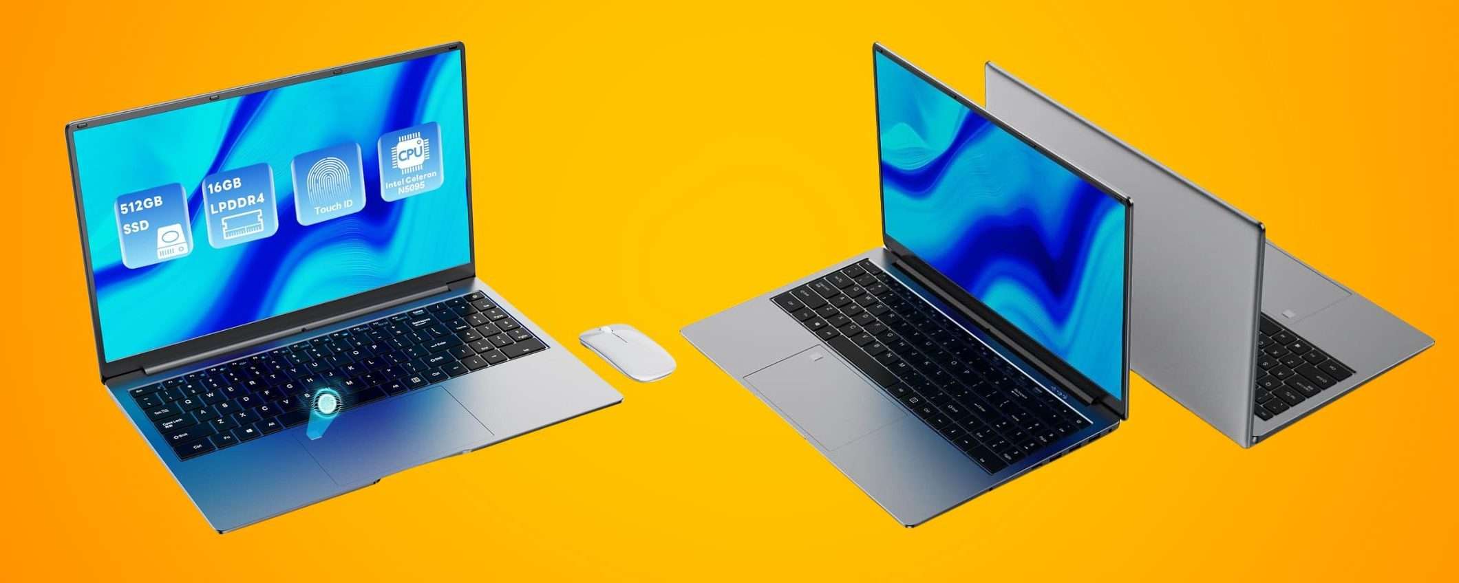 Solo 259€ per UN PC STRAORDINARIO: lettore d'impronte, RAM 16GB e SSD 512GB Solo 259€ per UN PC STRAORDINARIO: lettore d'impronte, RAM 16GB e SSD 512GB