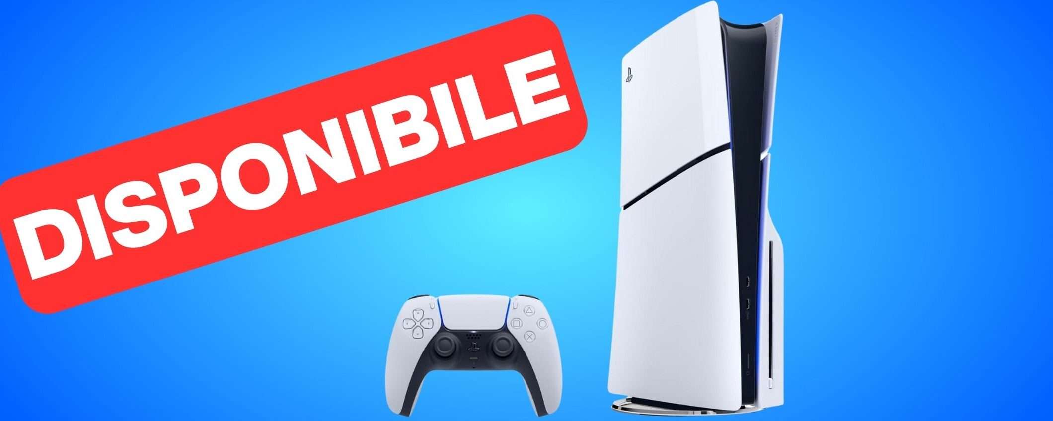 PlayStation 5 Slim disponibile su Amazon con un piccolo SCONTO PlayStation 5 Slim disponibile su Amazon con un piccolo SCONTO