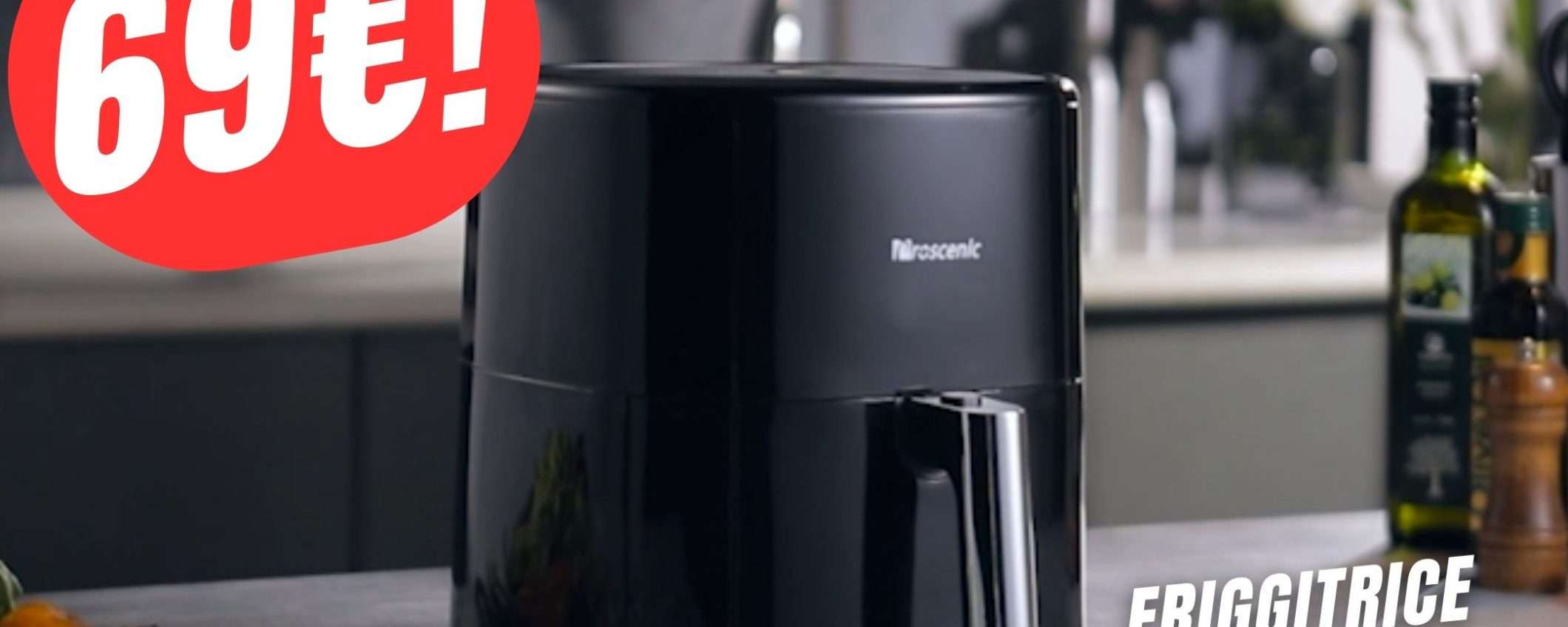 SCONTO+COUPON per la Friggitrice ad Aria da 5L! SCONTO+COUPON per la Friggitrice ad Aria da 5L!