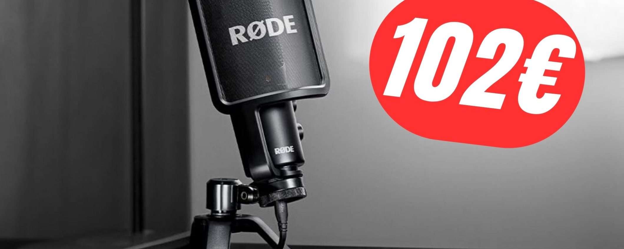 MINIMO STORICO per il fantastico Microfono RØDE NT-USB!