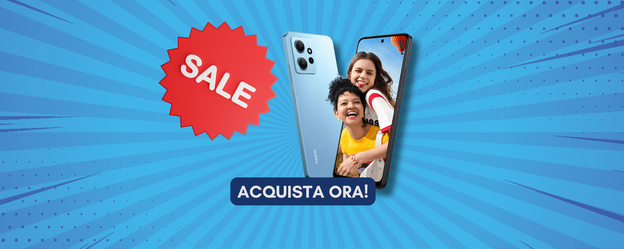 Redmi Note 12: smartphone Xiaomi in sconto di 139,90€! Redmi Note 12: smartphone Xiaomi in sconto di 139,90€!
