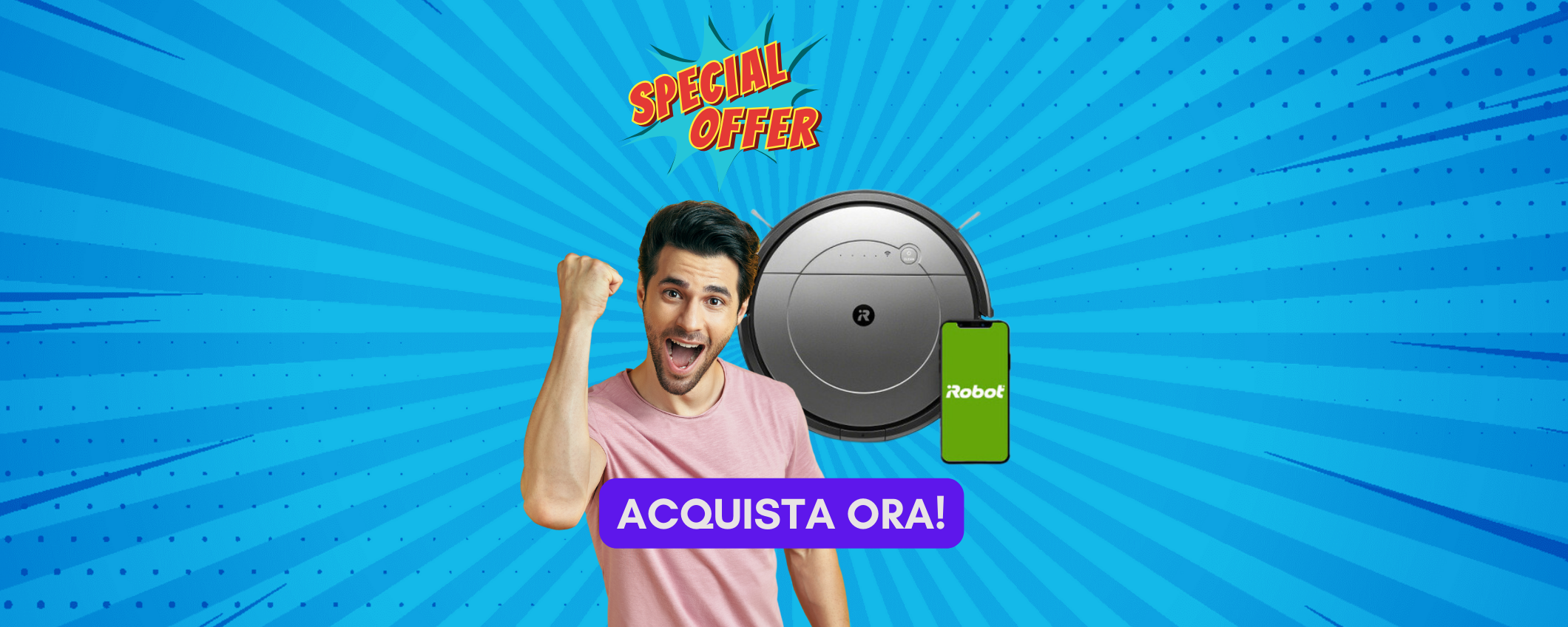 iRobot Roomba Combo: 110€ di sconto, prezzo SHOCK! iRobot Roomba Combo: 110€ di sconto, prezzo SHOCK!