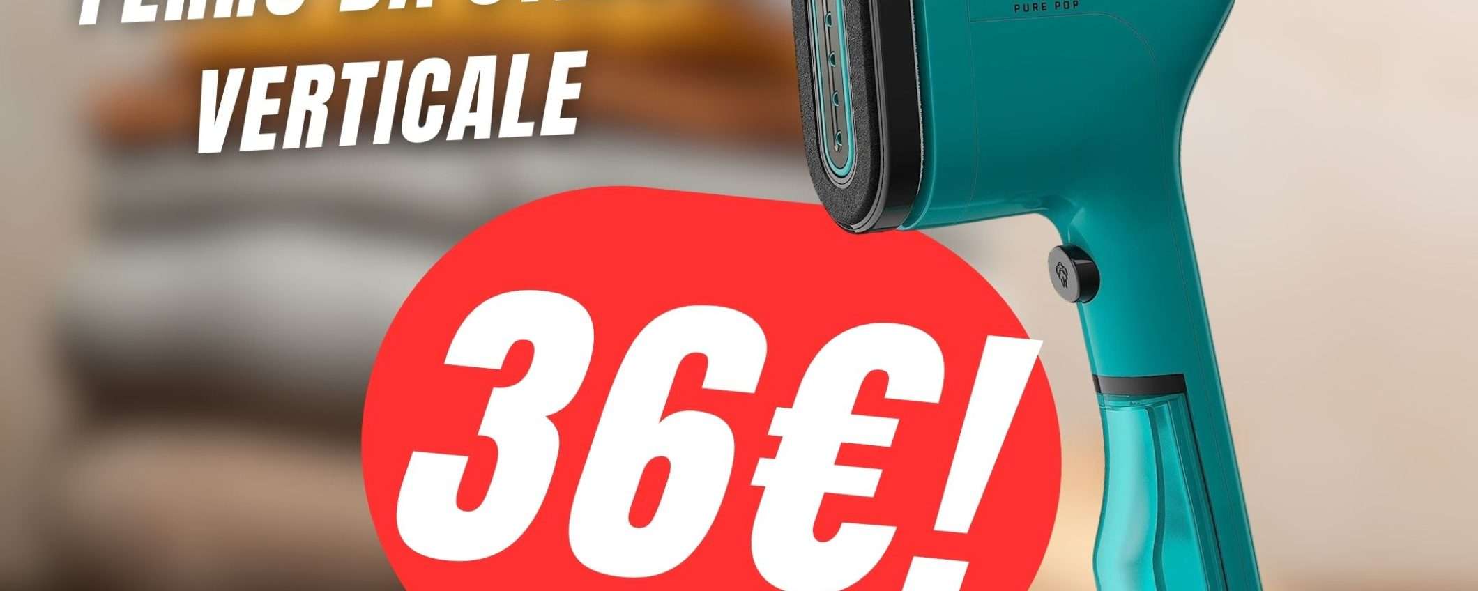 Con questo COUPON risparmierai sul Ferro da Stiro Verticale di Rowenta! Con questo COUPON risparmierai sul Ferro da Stiro Verticale di Rowenta!