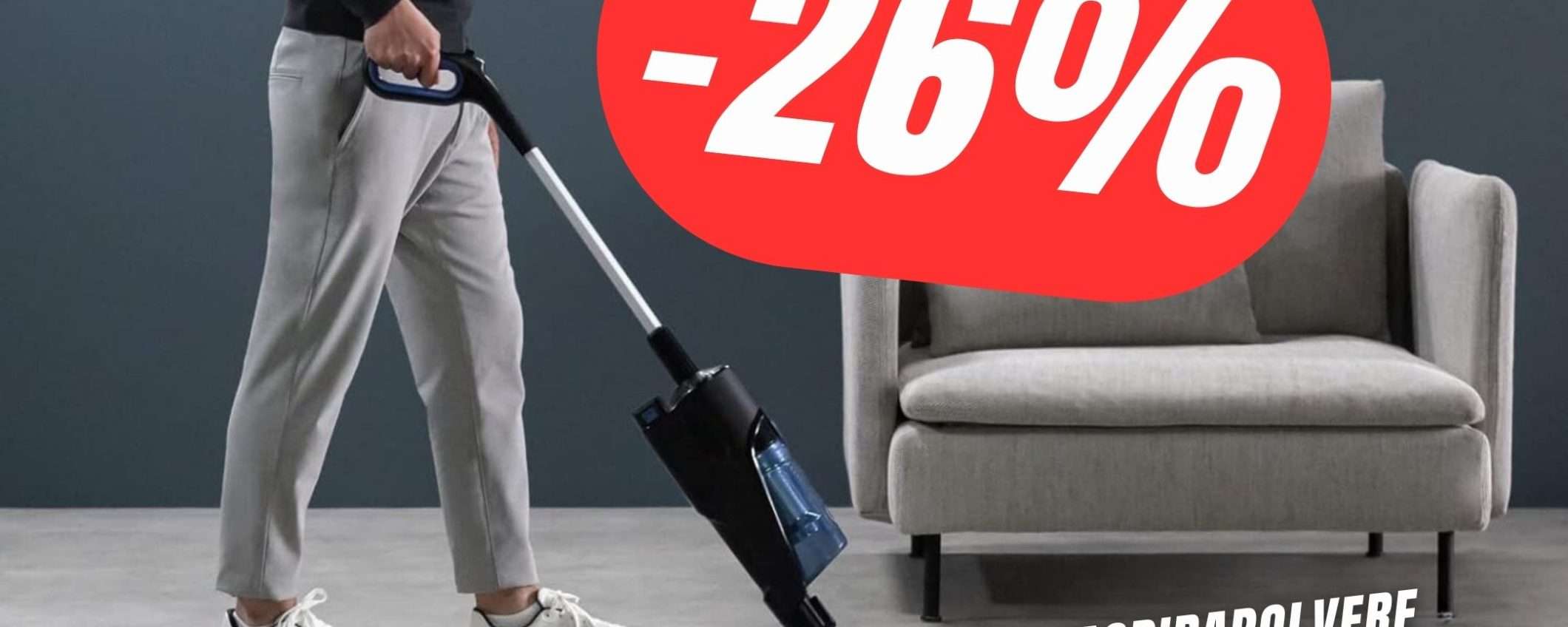 Risparmia il 26% sull'Aspirapolvere Lavapavimenti di Rowenta! Risparmia il 26% sull'Aspirapolvere Lavapavimenti di Rowenta!