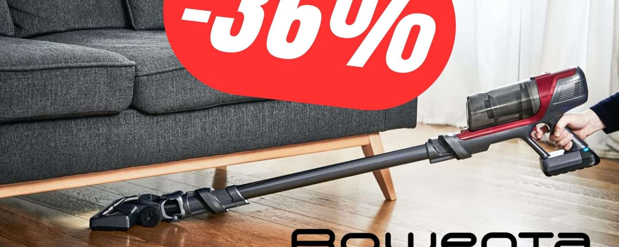 L'Aspirapolvere senza fili di Rowenta CROLLA del 36%! L'Aspirapolvere senza fili di Rowenta CROLLA del 36%!