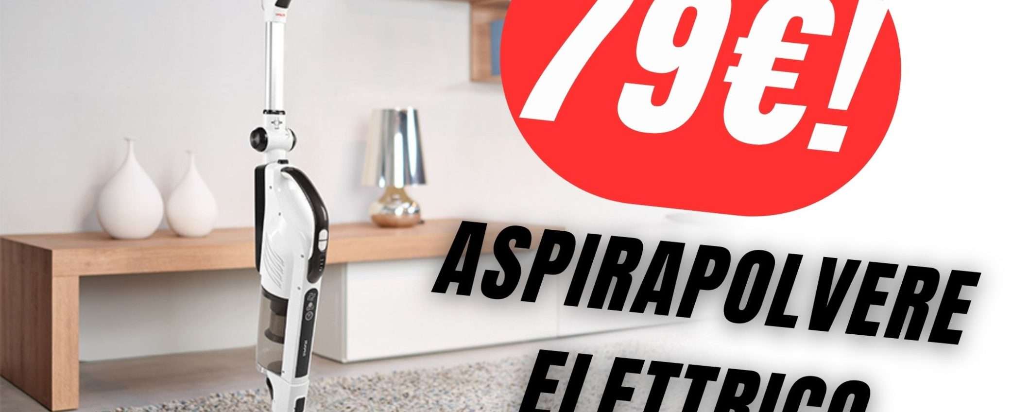 OTTIMO PREZZO per l'Aspirapolvere Elettrico Polti: solo 79€