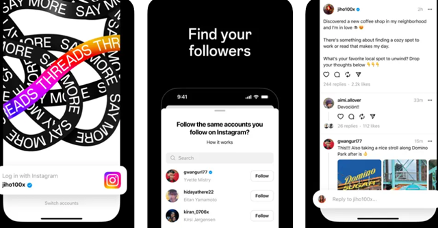 Scoprire Threads l’app Meta