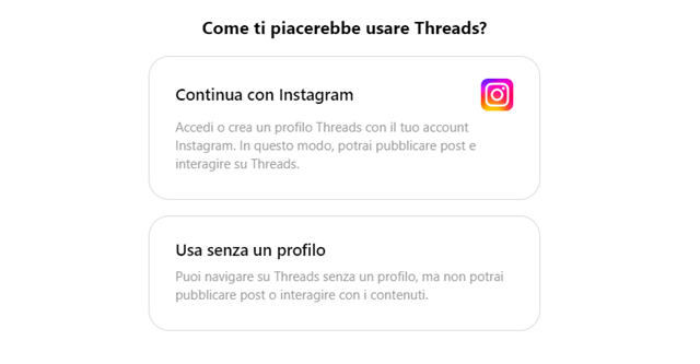 Come scaricare Threads