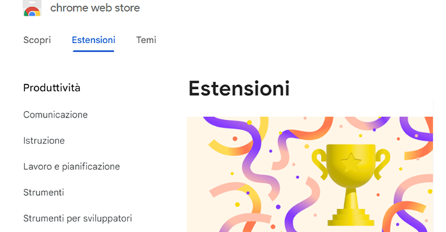 Chrome web store i primi passi per un'estensione sicura