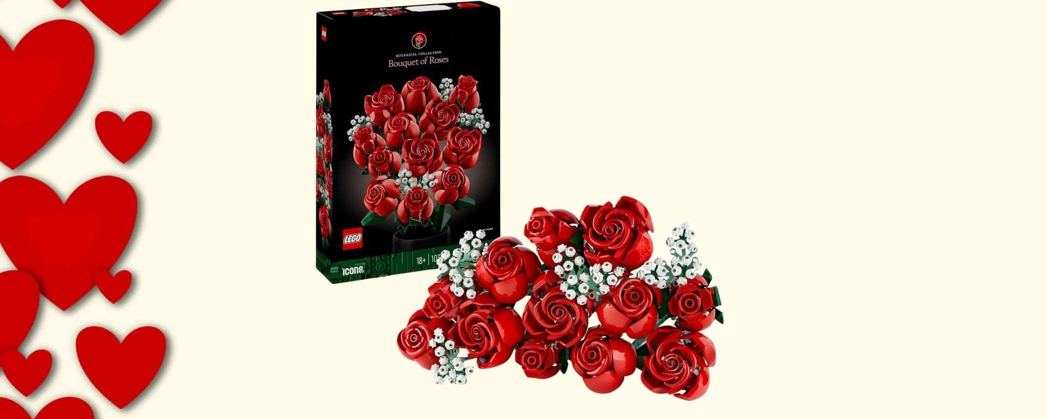 LEGO Bouquet di Rose: il regalo di San Valentino lo hai già trovato LEGO Bouquet di Rose: il regalo di San Valentino lo hai già trovato