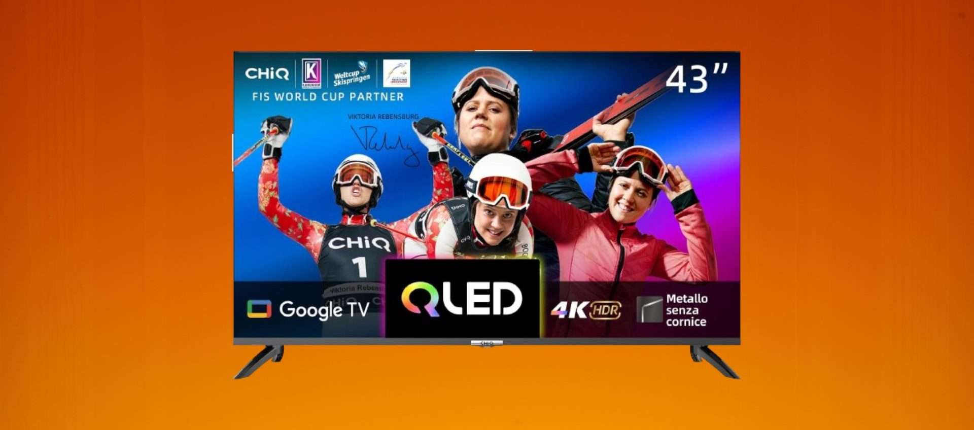Smart TV QLED 4K da 43 Smart TV QLED 4K da 43