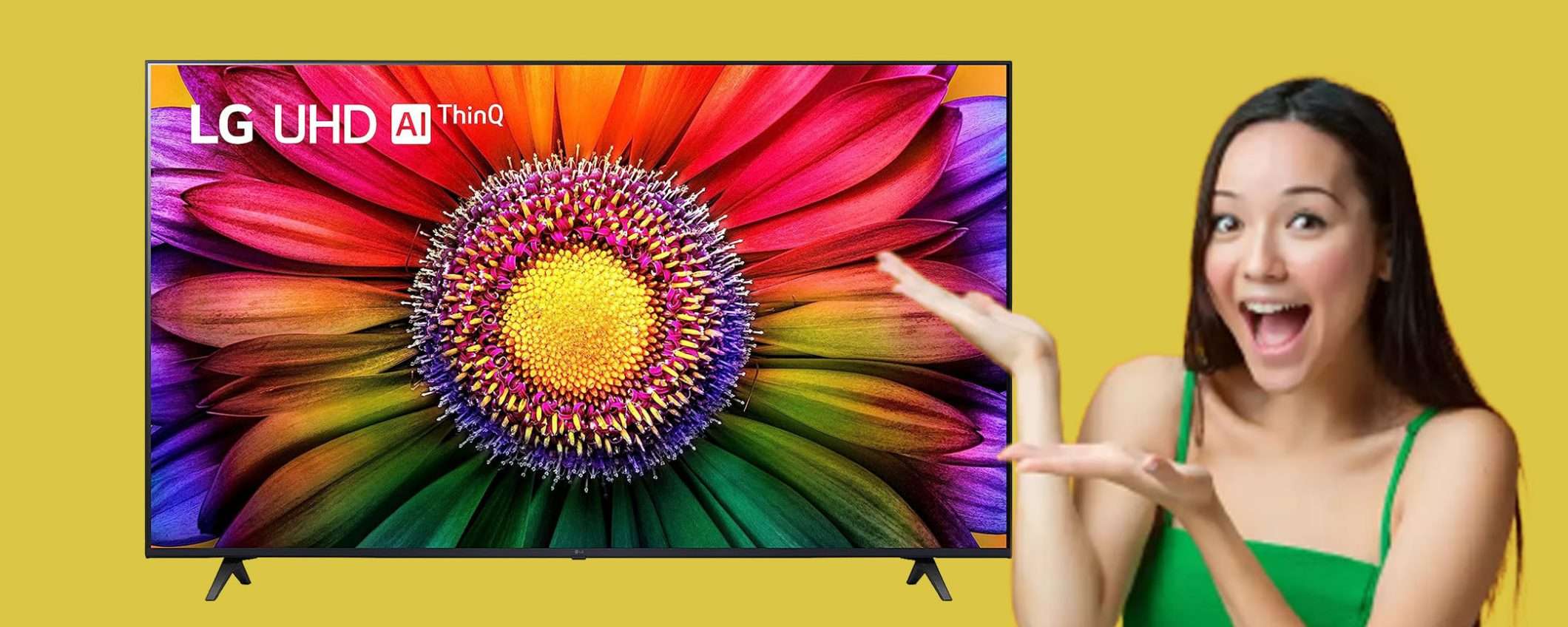 Smart TV LG UHD 4K da 55 Smart TV LG UHD 4K da 55